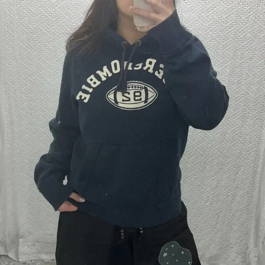 아베크롬비 Y2K 빈티지 약기모 후드티 105 C06288 상품이미지1