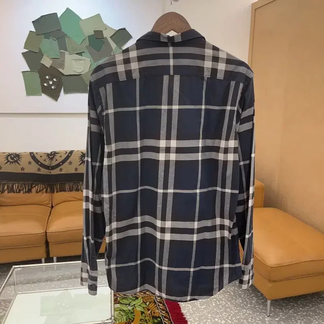 버버리 정품 캐주얼 체크 긴팔 셔츠 95 C06294 상품이미지3