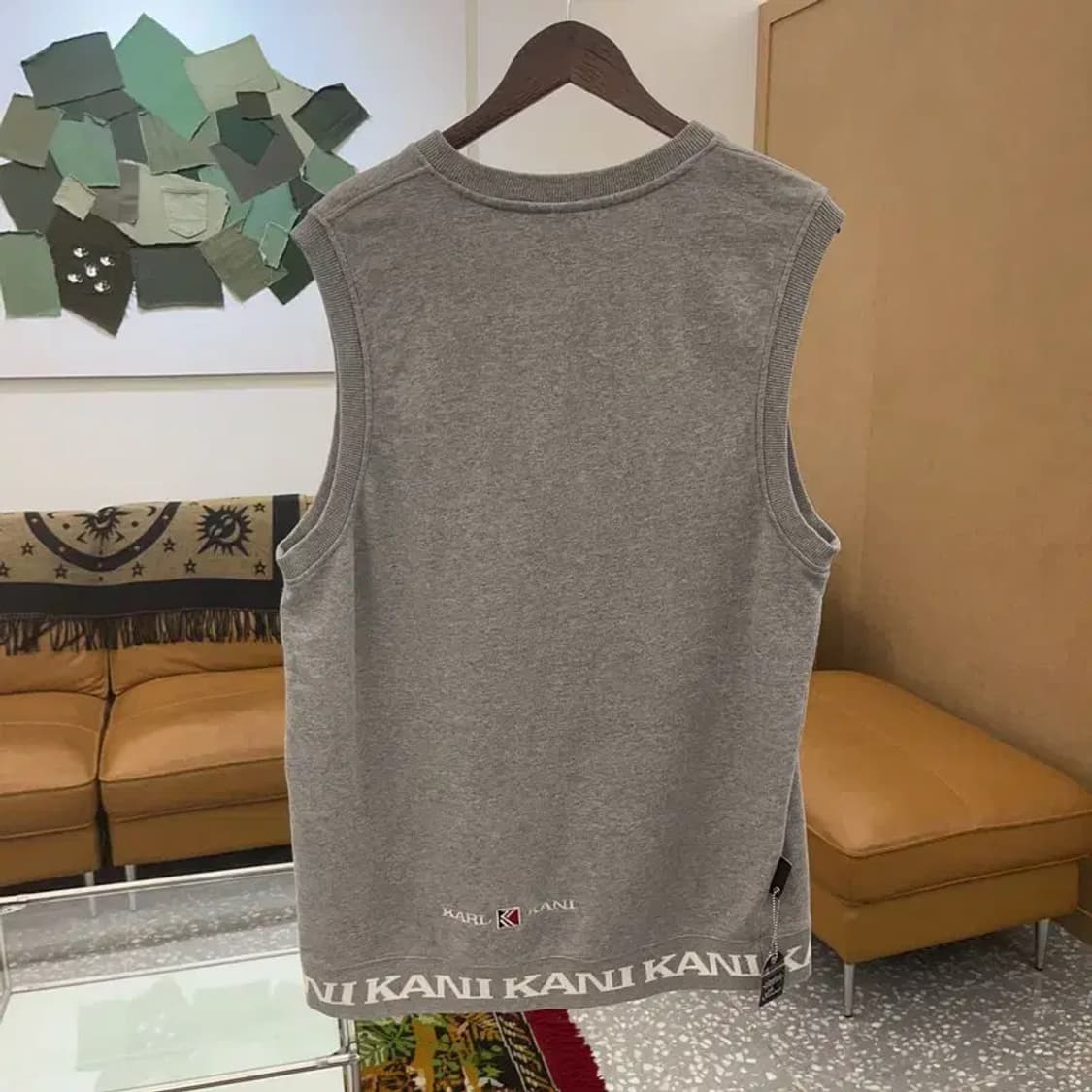 칼카니 올드스쿨 스웻 베스트 조끼 100 C06275 상품이미지2