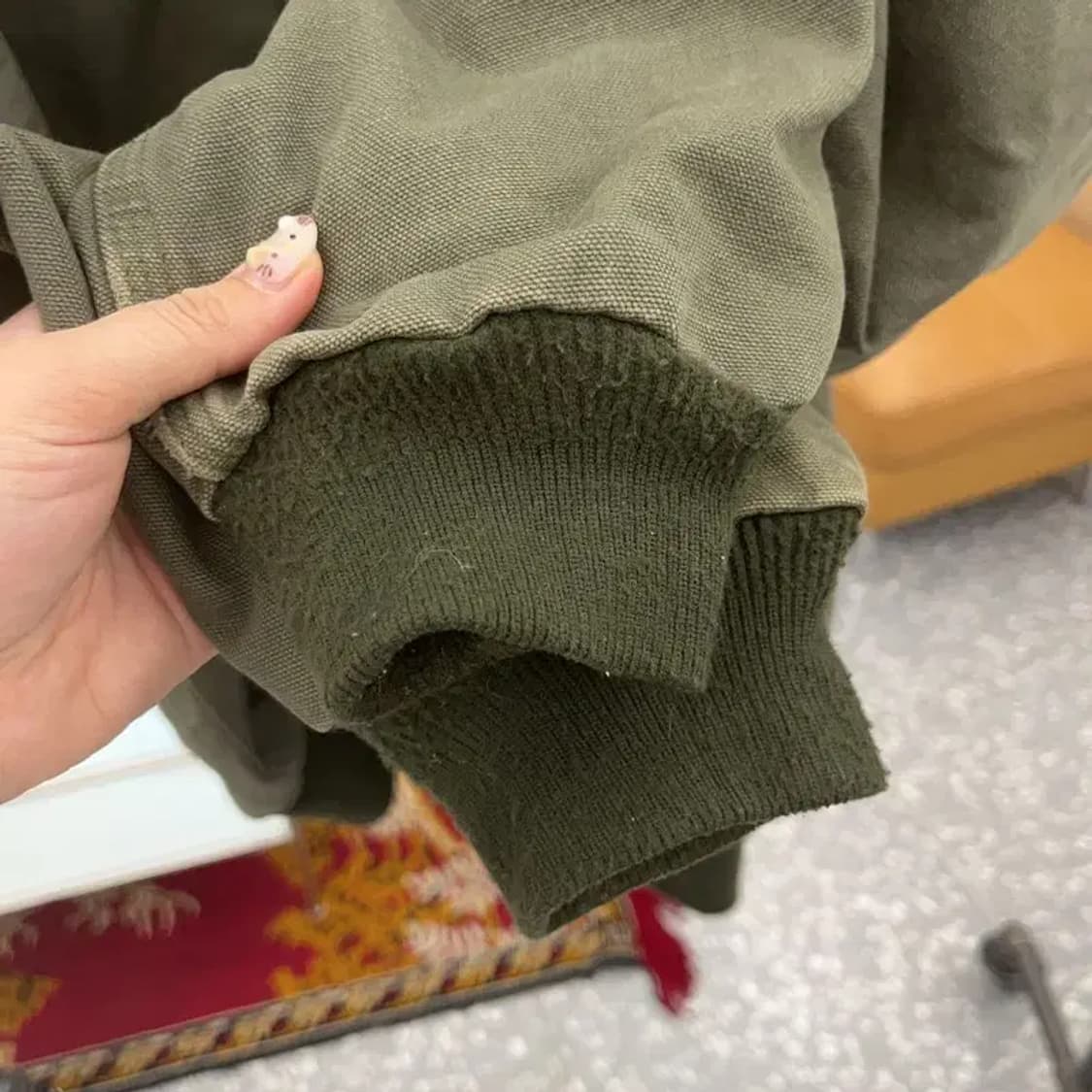 칼하트 써멀 J208 액티브 빈티지 후드집업 110 C06291 상품이미지5