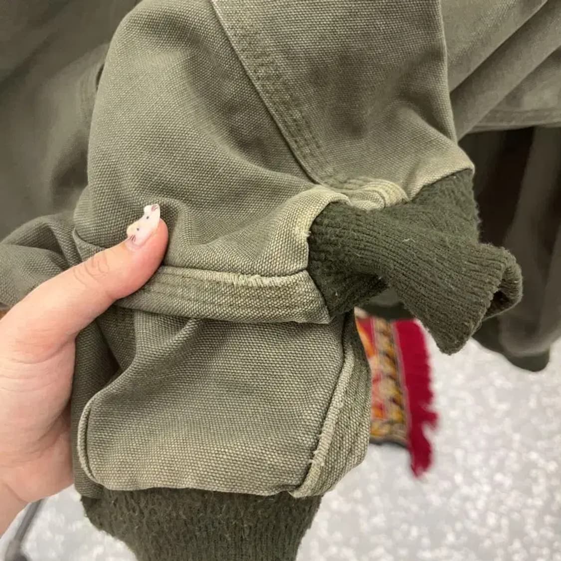 칼하트 써멀 J208 액티브 빈티지 후드집업 110 C06291 상품이미지7