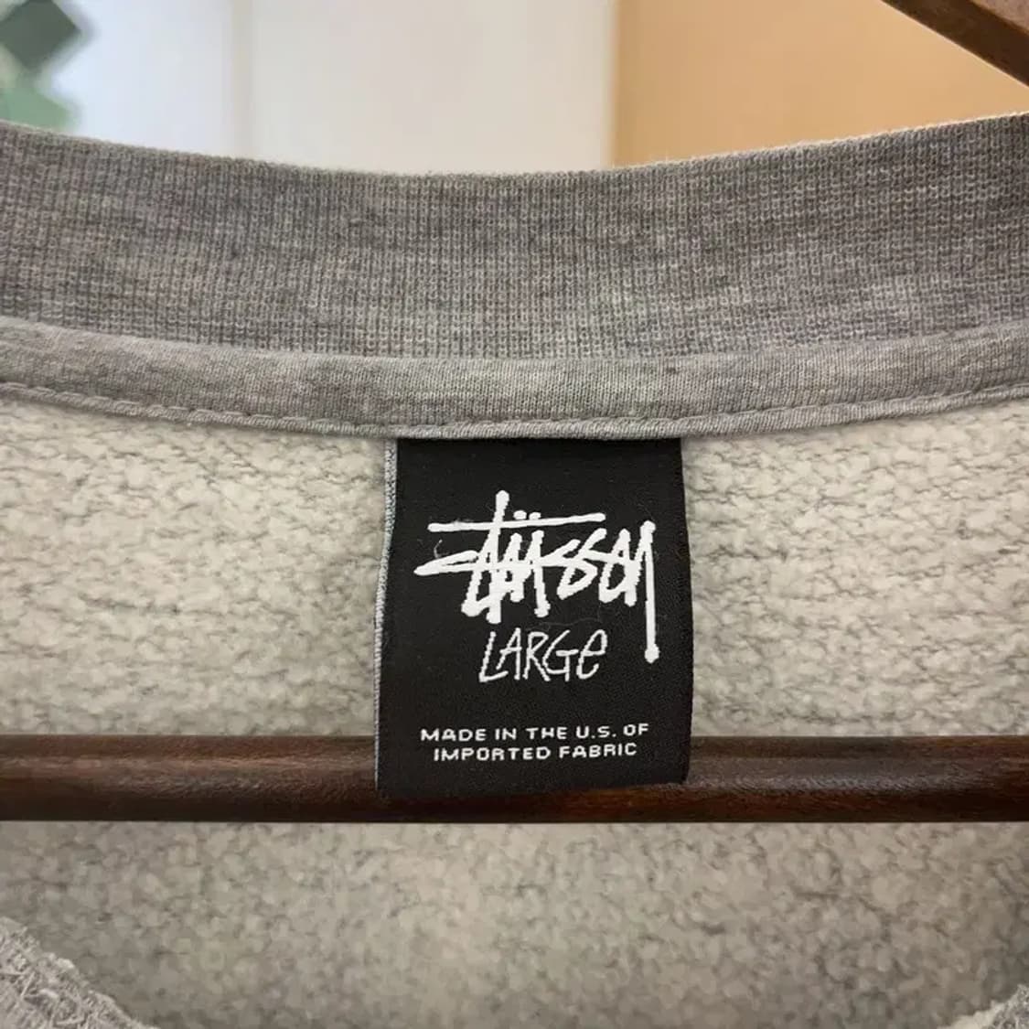 스투시 NYC 월드투어 약기모 스웻셔츠 맨투맨 100 C06296 상품이미지4