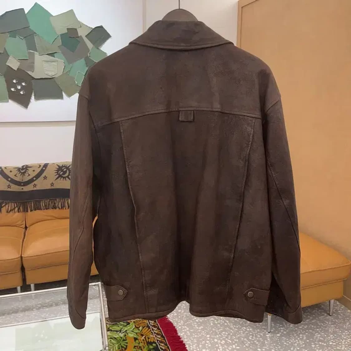 마리떼프랑소와저버 00s 빈티지 염소 가죽 자켓 105 C06279 상품이미지2