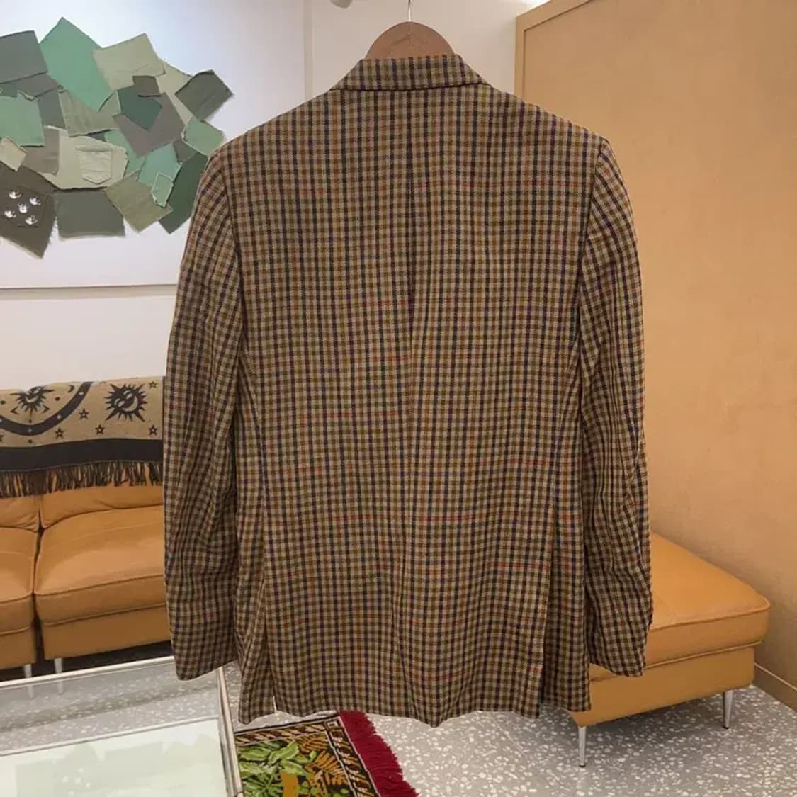 지방시 정장 울 체크 블레이저 자켓 90 C06307 상품이미지2