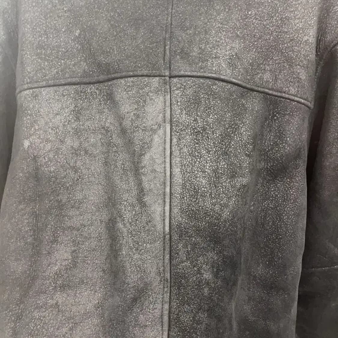 랭글러 빈티지 오버핏 가죽 무스탕 자켓 105 C06313 상품이미지10