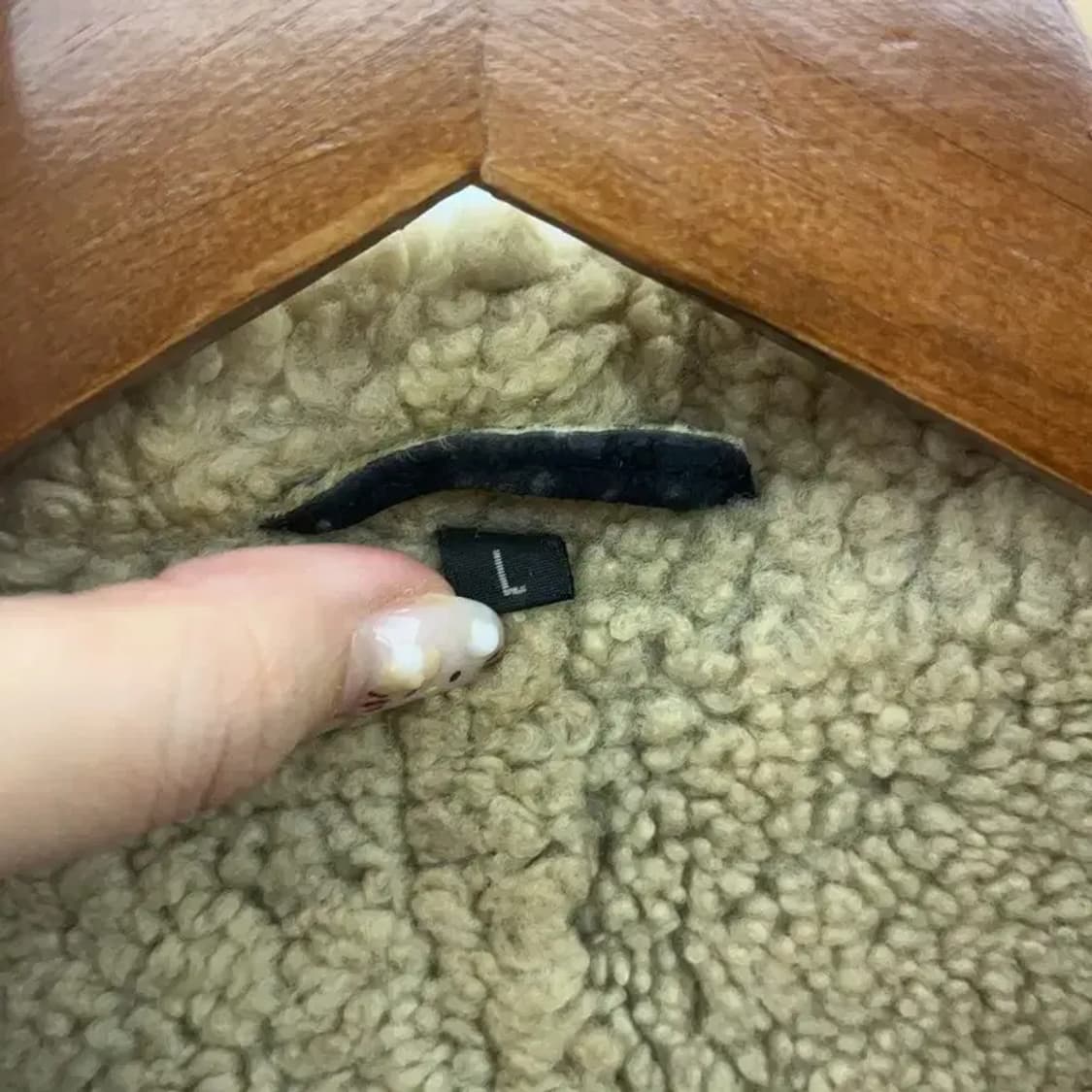 랭글러 빈티지 오버핏 가죽 무스탕 자켓 105 C06313 상품이미지3