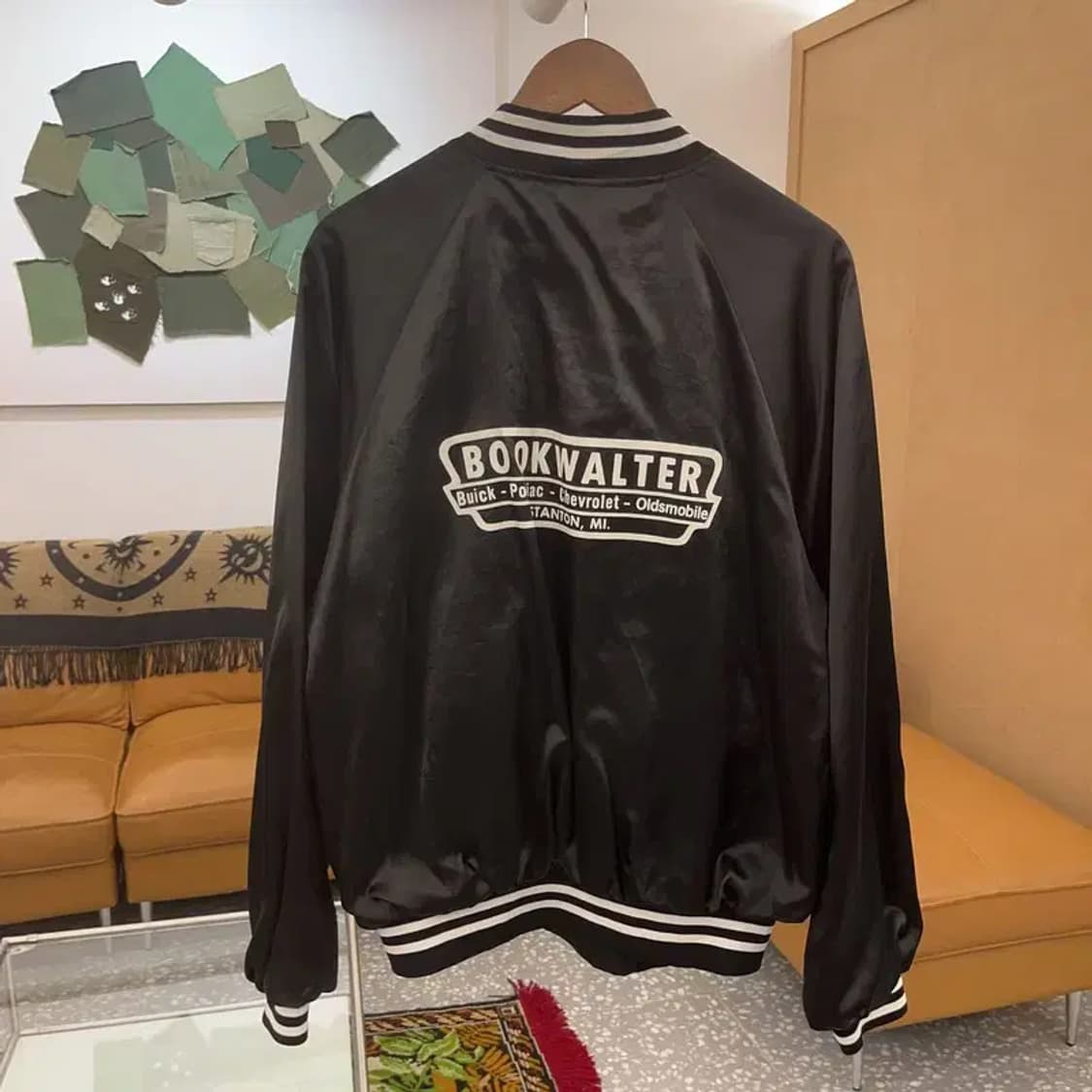 HARTWELL 재팬 빈티지 백프린팅 바시티자켓 105 C06325 상품이미지3