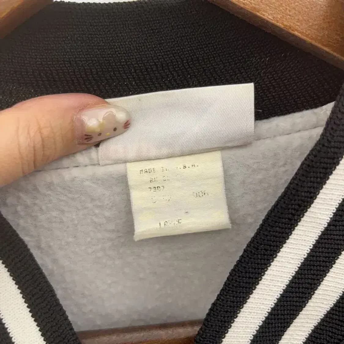 HARTWELL 재팬 빈티지 백프린팅 바시티자켓 105 C06325 상품이미지5