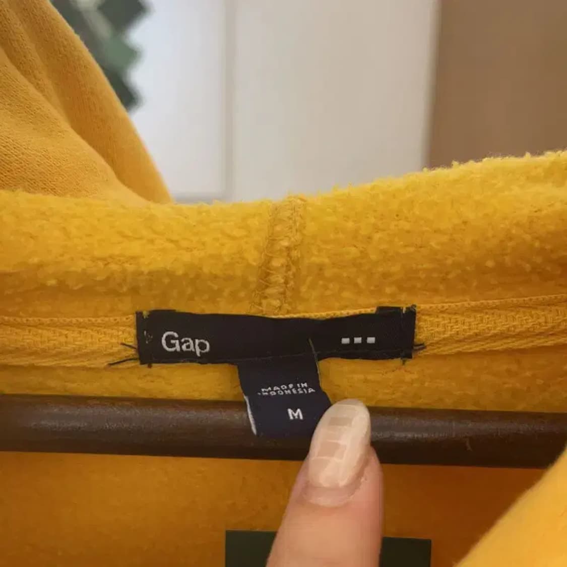 갭 GAP 빅로고 오버핏 약기모 후드티 105 C06320 상품이미지4