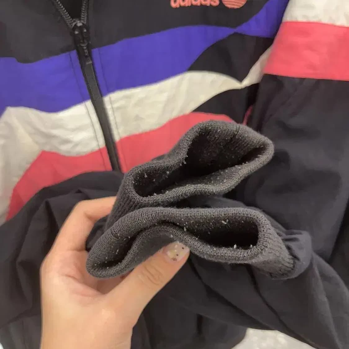 아디다스 올드스쿨 가오리핏 윈드브레이커 바람막이 105 C06319 상품이미지6