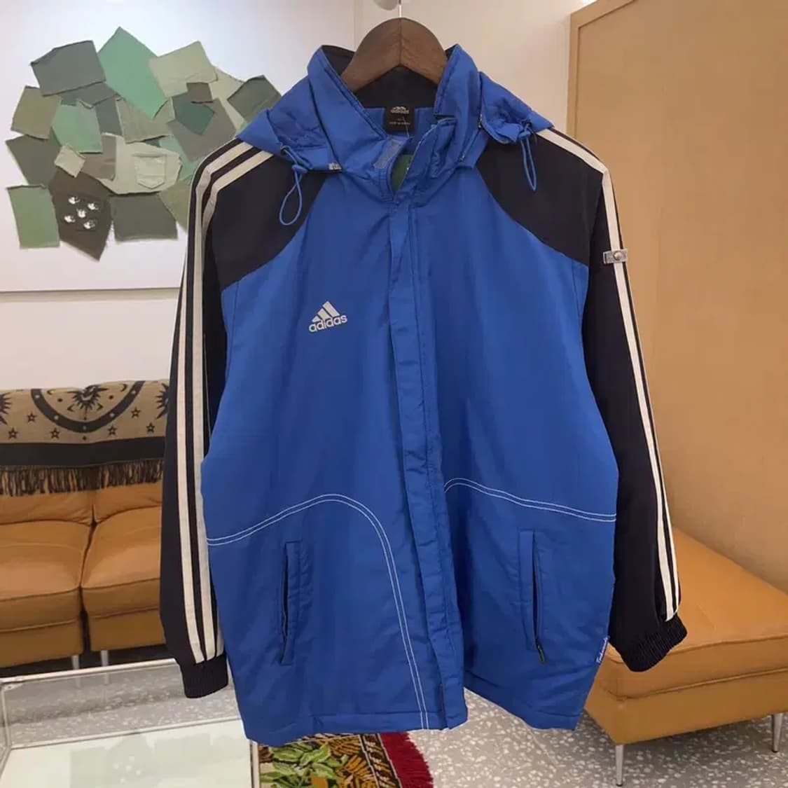 아디다스 올드스쿨 제우스포츠 누빔 바람막이 105 C06328 상품이미지2