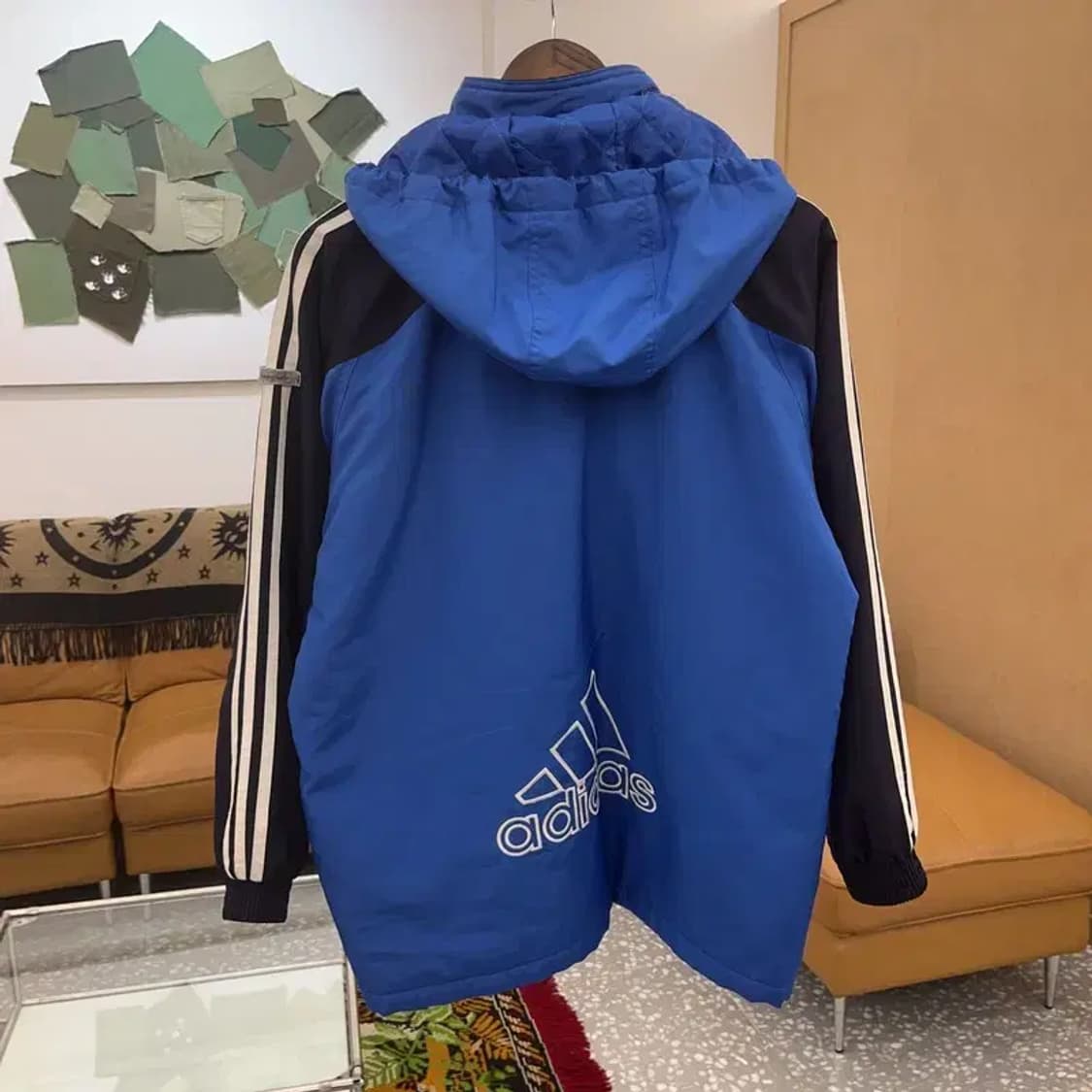 아디다스 올드스쿨 제우스포츠 누빔 바람막이 105 C06328 상품이미지3