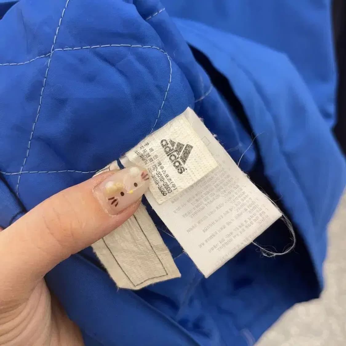 아디다스 올드스쿨 제우스포츠 누빔 바람막이 105 C06328 상품이미지6