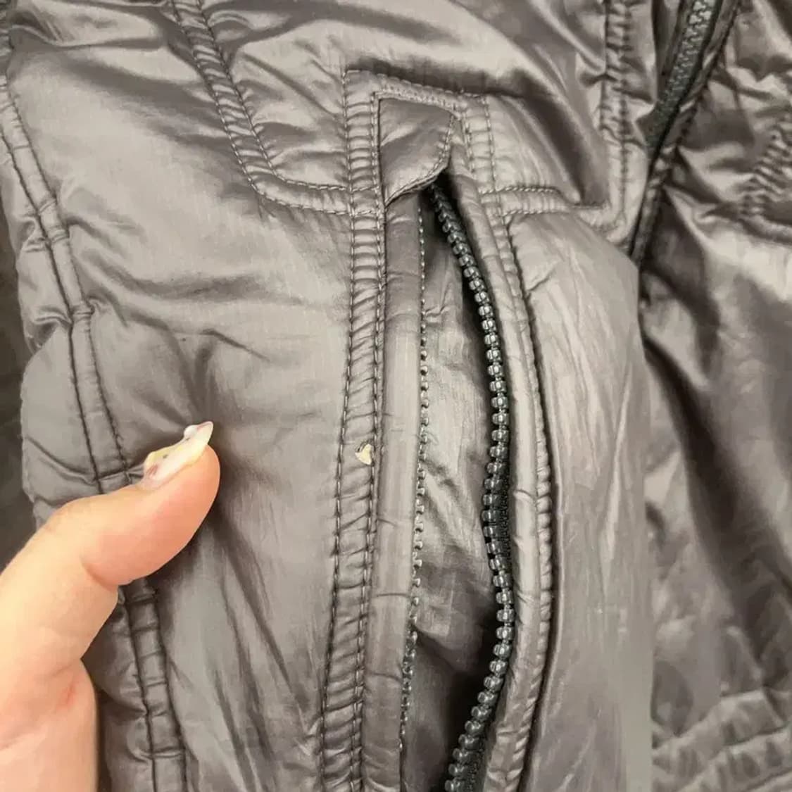 디젤 정품 라이더 유틸리티 경량 패딩 자켓 90 C06343 상품이미지8