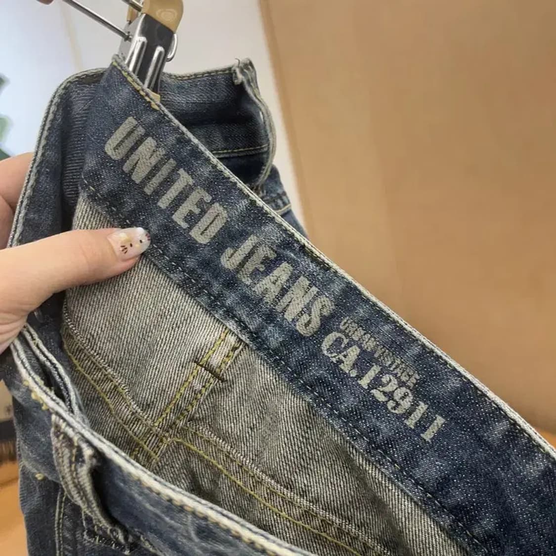 빈티지 올드스쿨 멀티포켓 카고 데님팬츠 31인치 C06341 상품이미지3