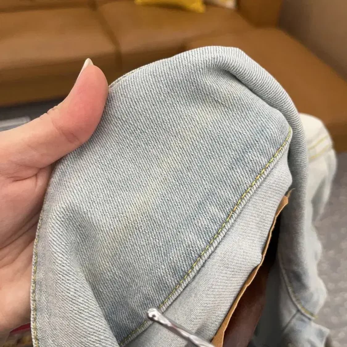 리바이스 캐주얼 투포켓 데님 청자켓 90 C06347 상품이미지6