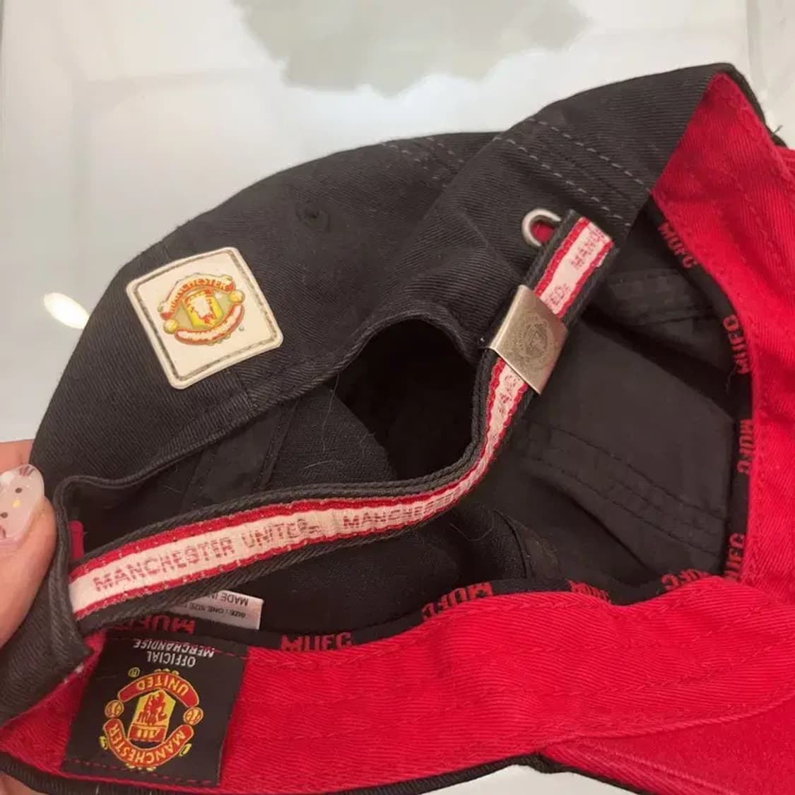 멘체스터 유나이티드 축구 블록코어 볼캡 C06373 상품이미지6