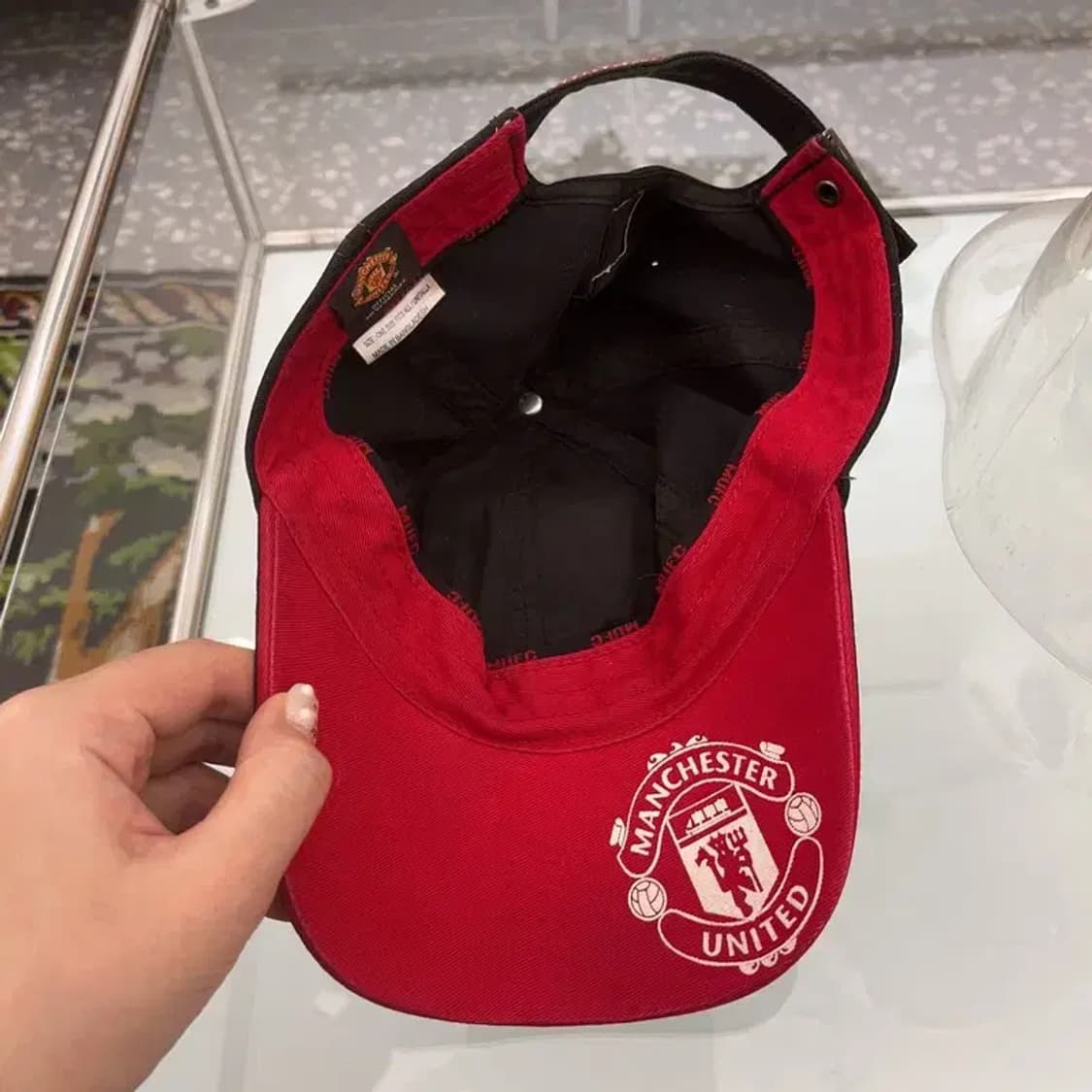 멘체스터 유나이티드 축구 블록코어 볼캡 C06373 상품이미지7