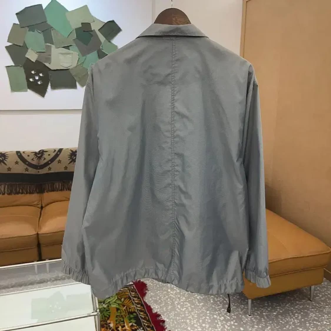 나이키 올드스쿨 실버 오버핏 윈드브레이커 바람막이 105 C06357 상품이미지3