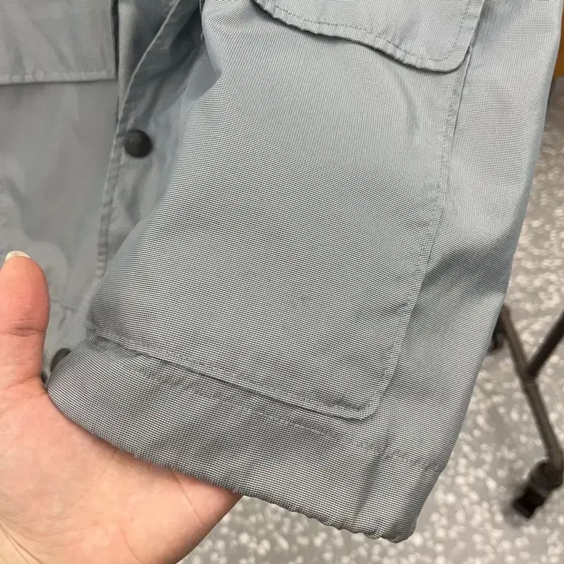 나이키 올드스쿨 실버 오버핏 윈드브레이커 바람막이 105 C06357 상품이미지6