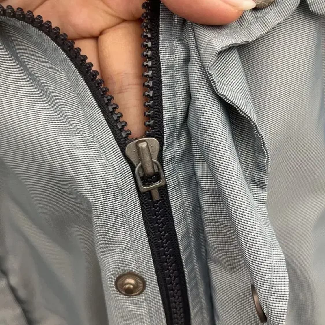 나이키 올드스쿨 실버 오버핏 윈드브레이커 바람막이 105 C06357 상품이미지7