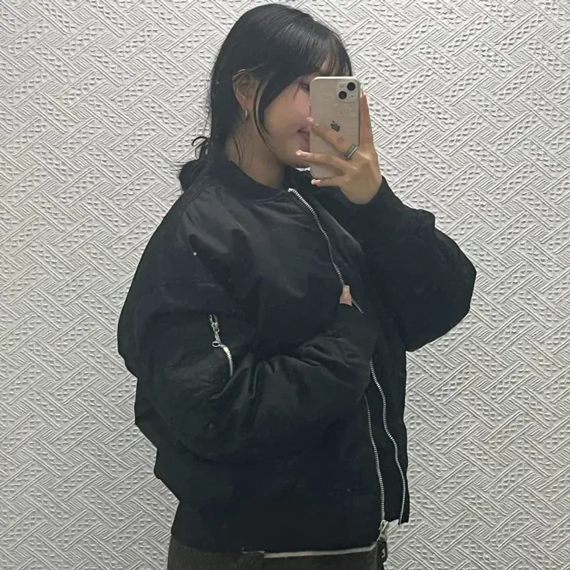 무신사스탠다드 MA-1 오버핏 투웨이 항공점퍼 자켓 105 C06378 상품이미지2