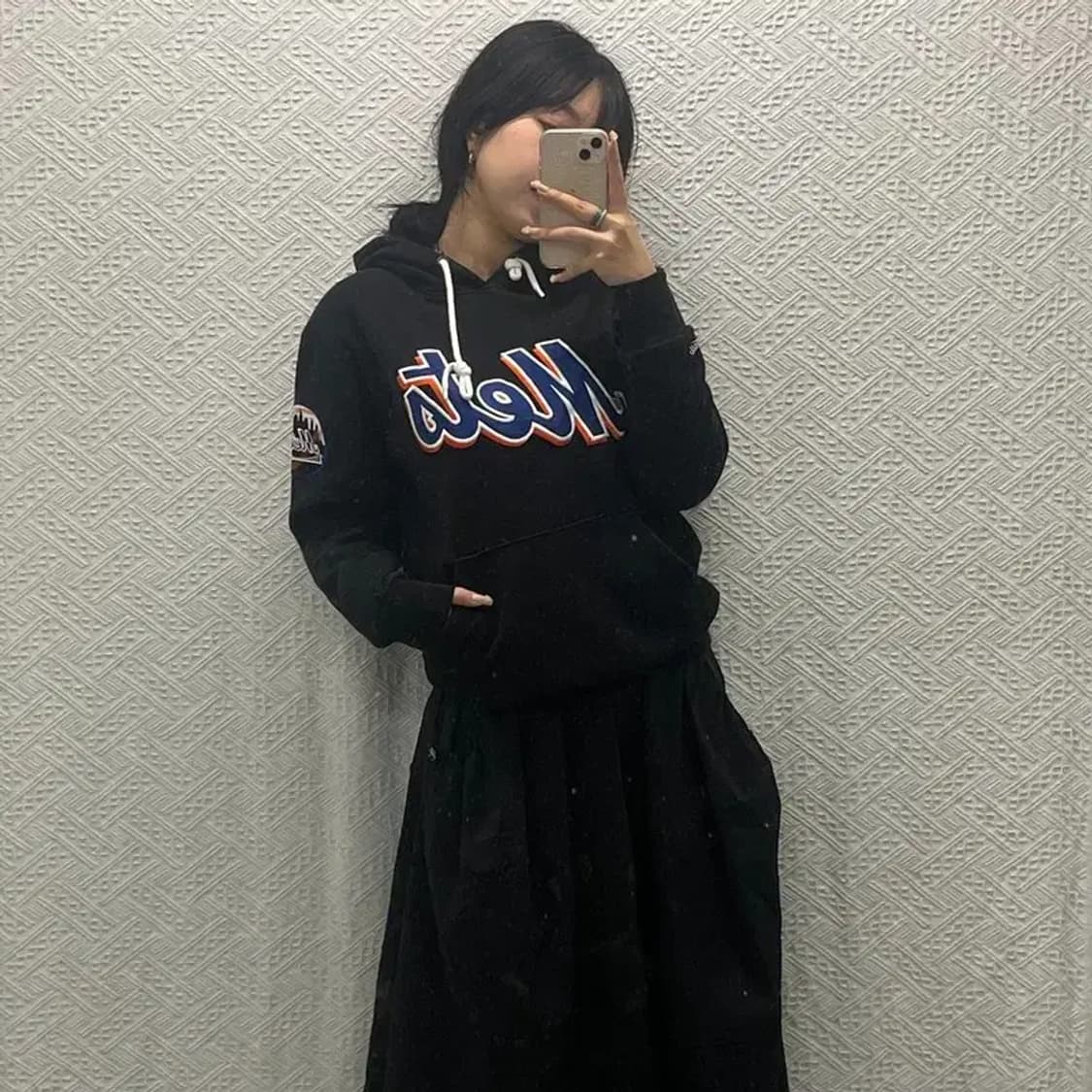 미첼앤네스 뉴욕메츠 기모 스웻 후드티 90 C06392 상품이미지2