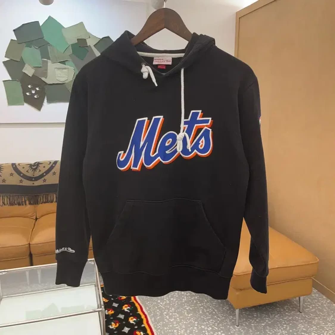 미첼앤네스 뉴욕메츠 기모 스웻 후드티 90 C06392 상품이미지3