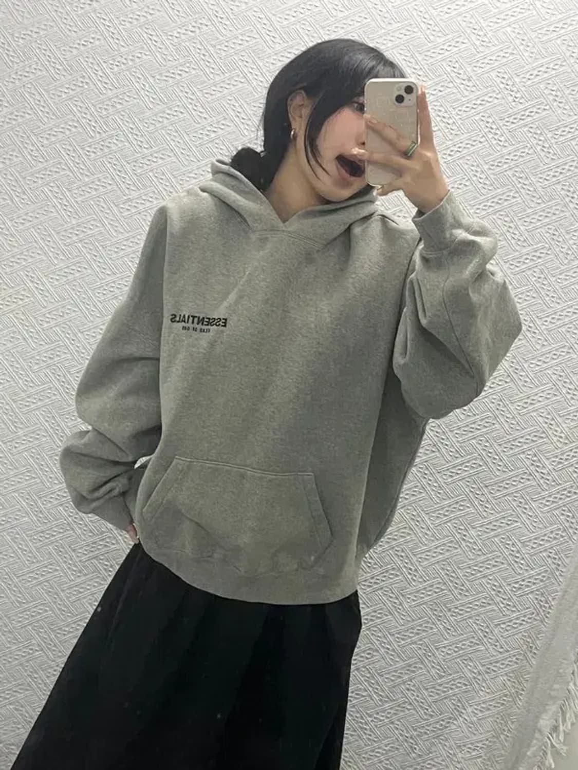 피어오브갓 에센셜 캐주얼 기모 후드티 110 C06398 상품이미지1