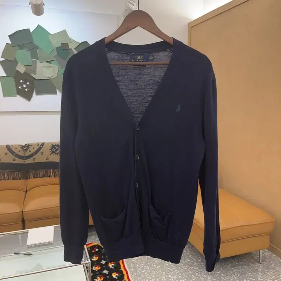 폴로 랄프로렌 워셔블 메리노 울 니트 가디건 M C06409 상품이미지3