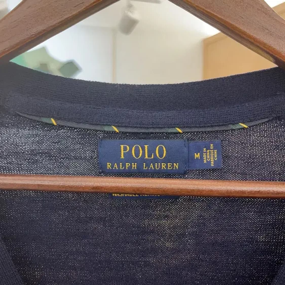 폴로 랄프로렌 워셔블 메리노 울 니트 가디건 M C06409 상품이미지5