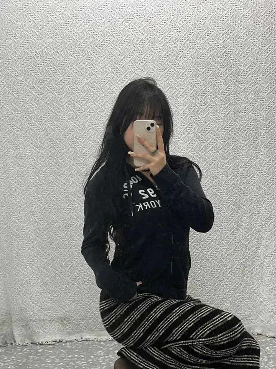 아베크롬비 로고 슬림핏 후드집업 L C06411 상품이미지2