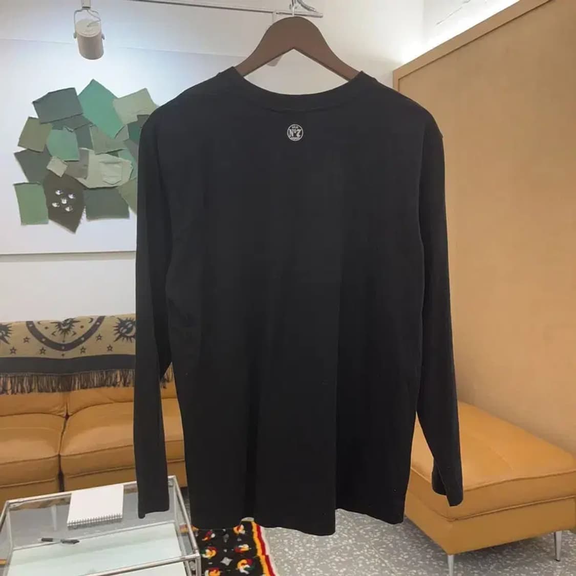 잭다니엘 빈티지 블랙 긴팔 롱슬리브 90 C06414 상품이미지4