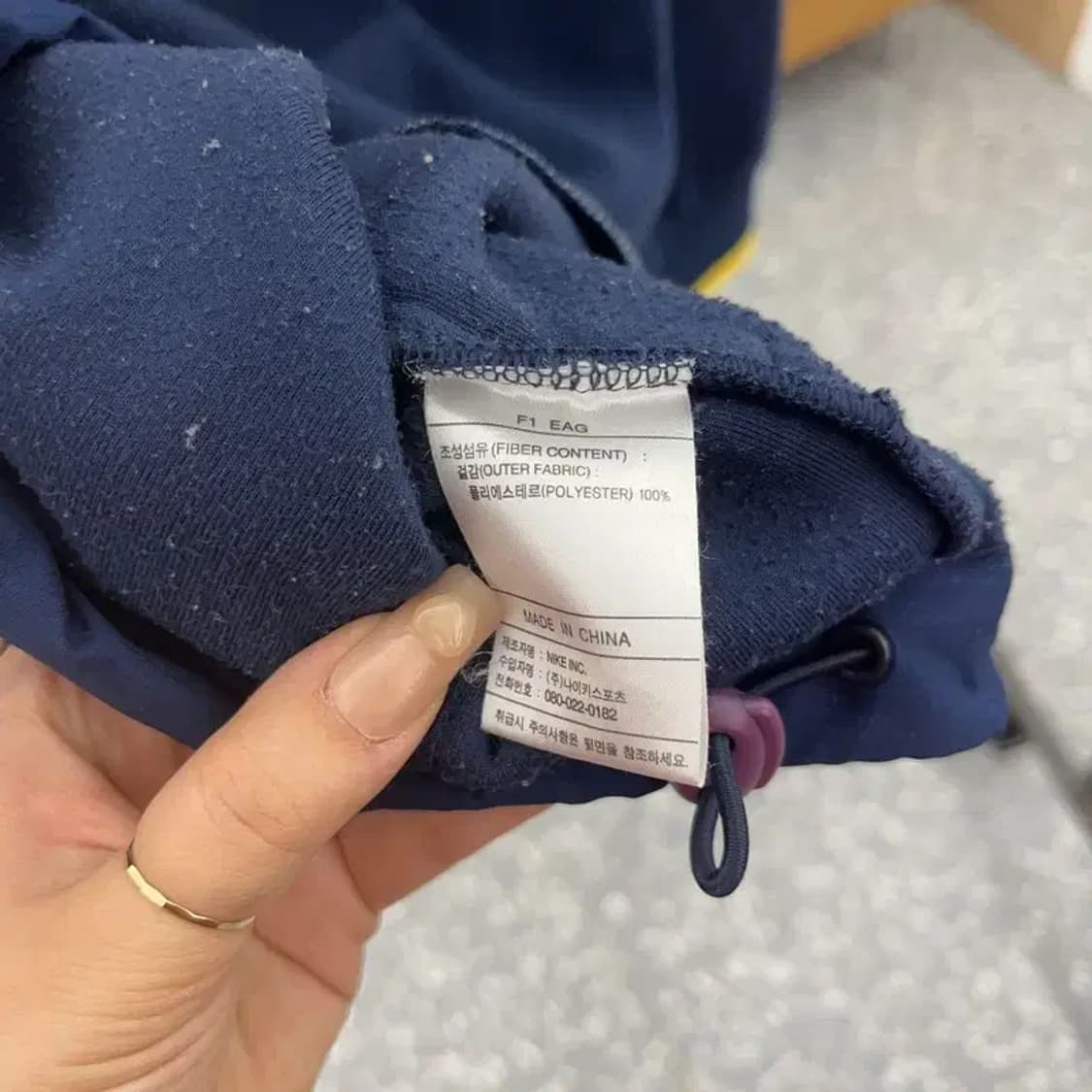 나이키 90s 올드스쿨 스우시 플리스 우븐 맨투맨 95 C06419 상품이미지6