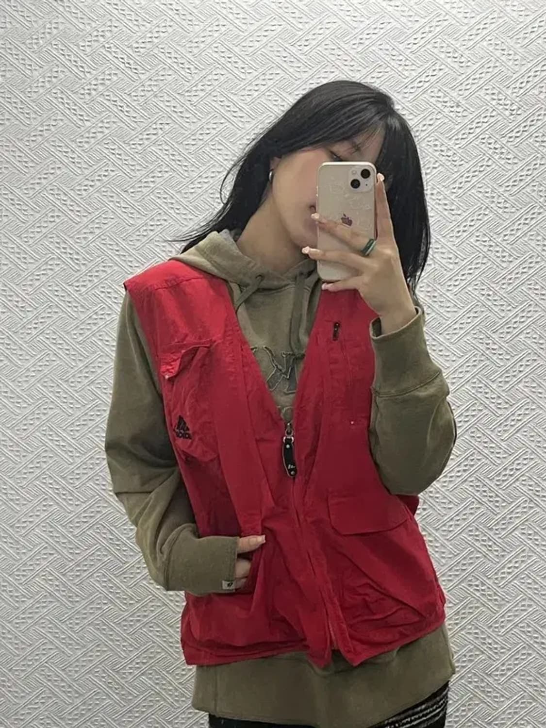 아디다스 고프코어 올드스쿨 피싱 빈티지 조끼 베스트 105 C06421 상품이미지1