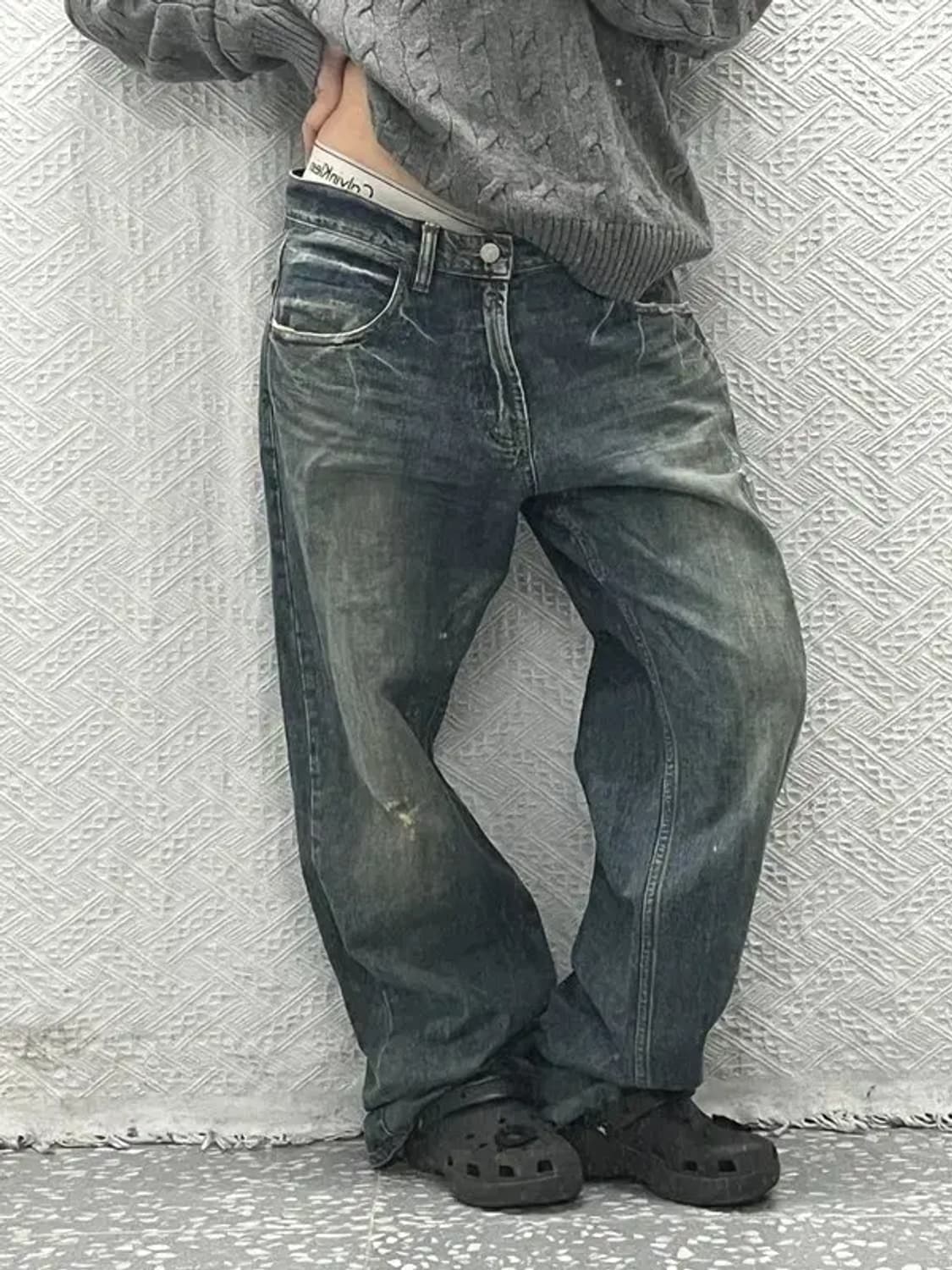 리바이스 569 루즈 스트레이트 핏 데님 청바지 32인치 C06425 상품이미지2