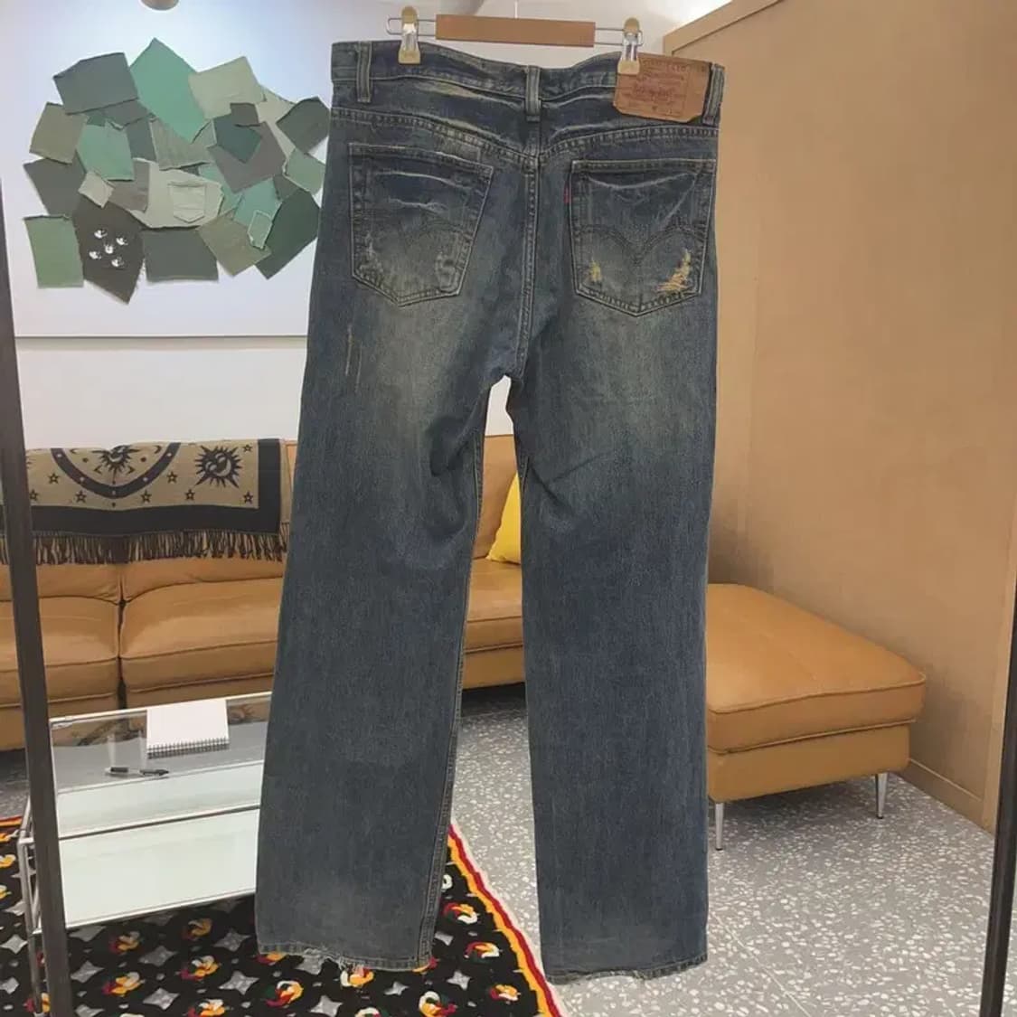 리바이스 569 루즈 스트레이트 핏 데님 청바지 32인치 C06425 상품이미지4