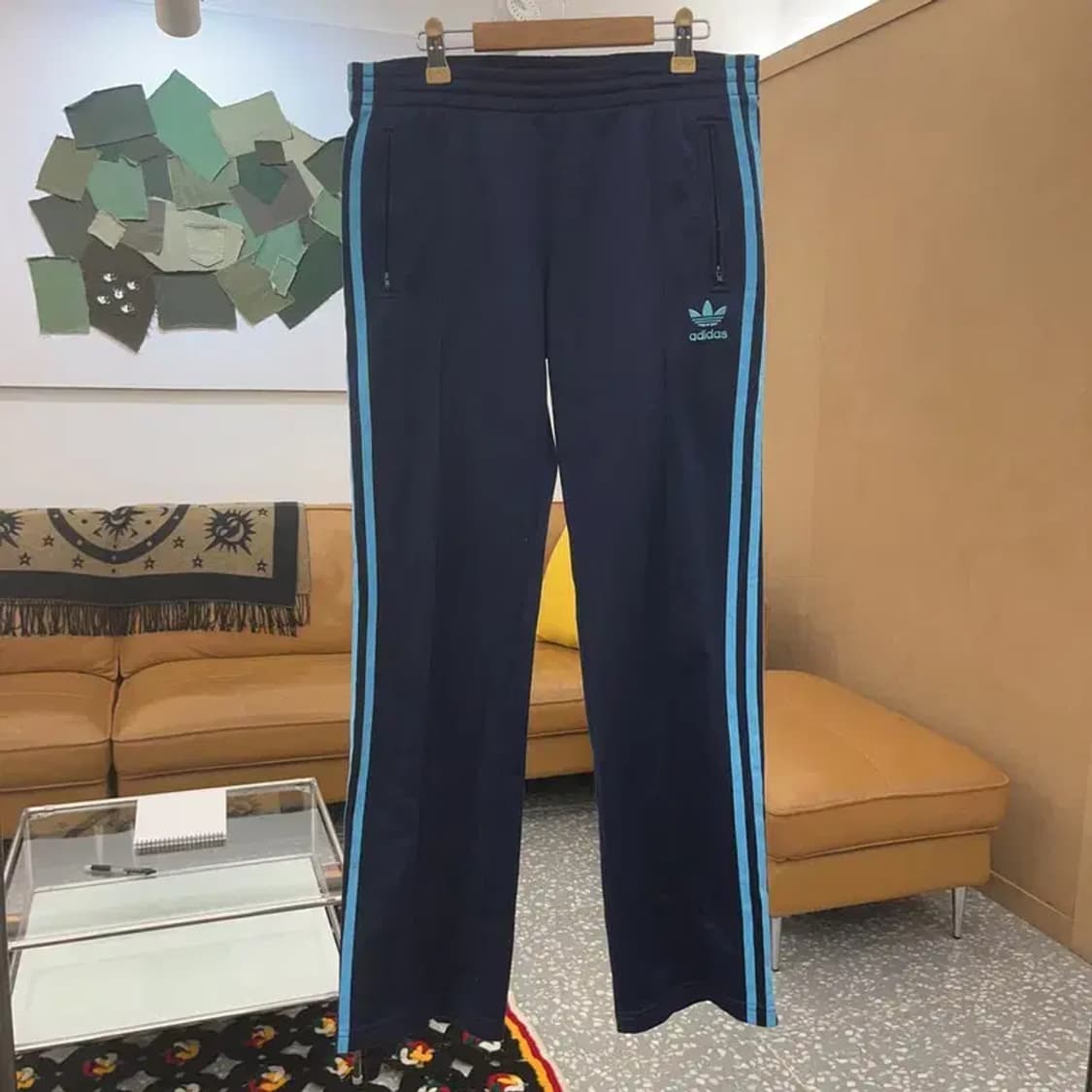 아디다스 파이어버드 져지 스카이블루 유로파 트랙 팬츠 90 C06426 상품이미지3