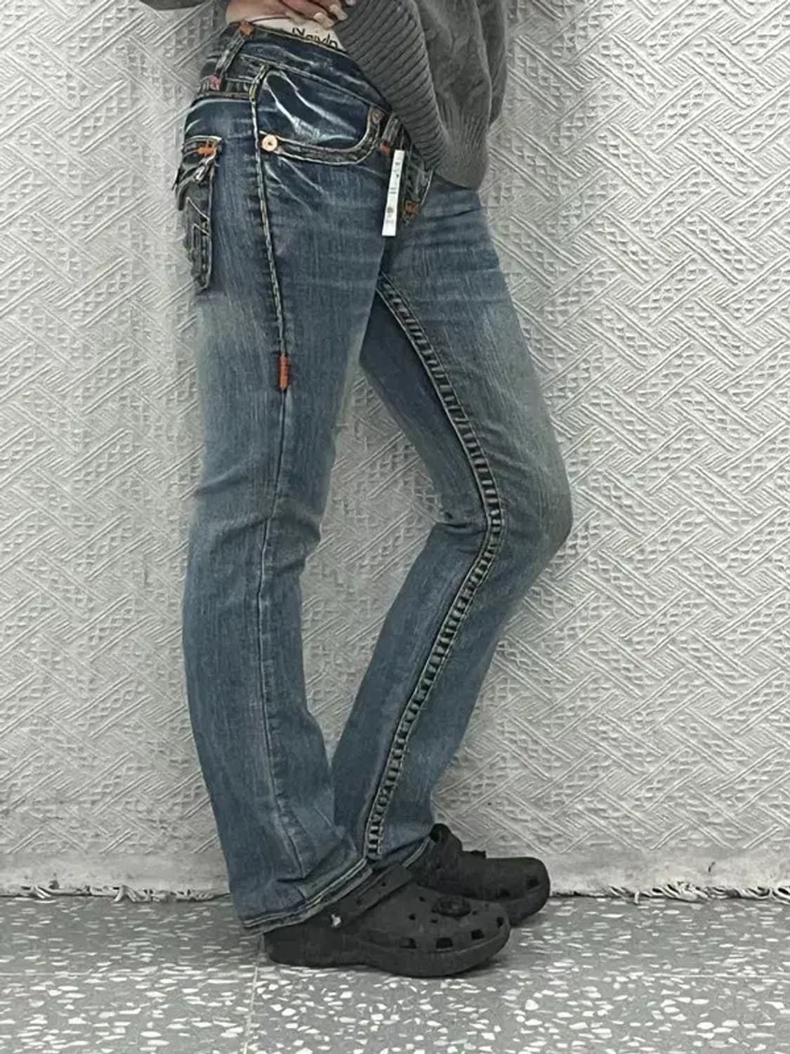 트루릴리젼 빌리빅티 스판 데님 청바지 27인치 C06435 상품이미지2