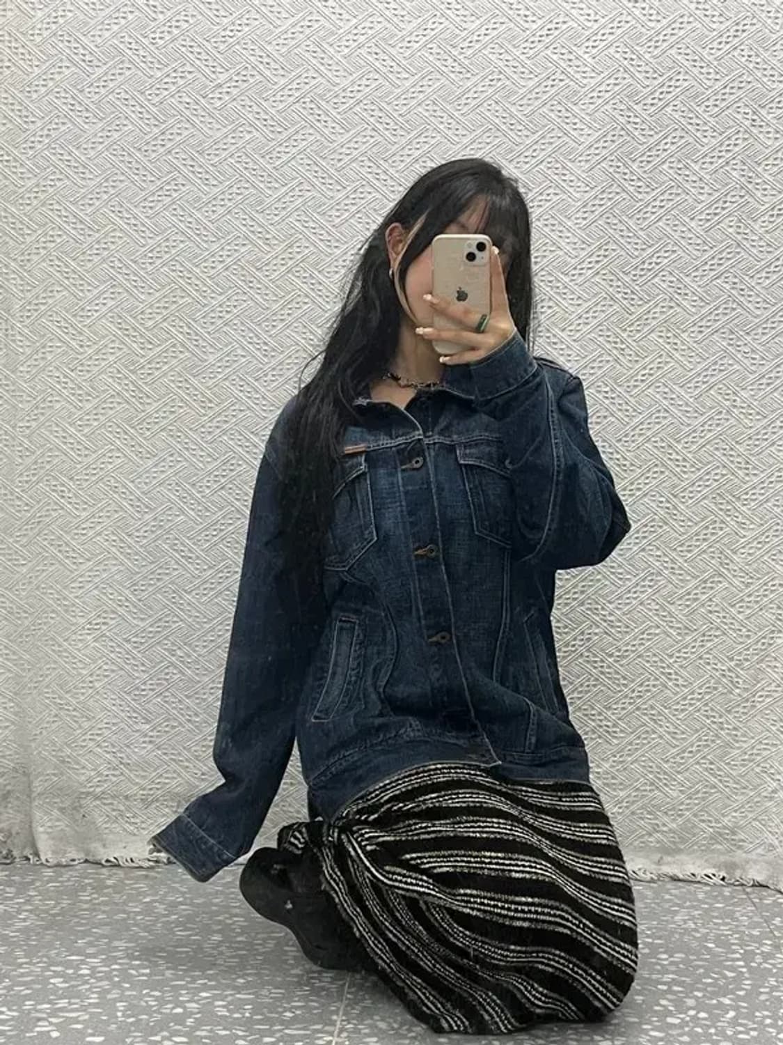 마자플라바 올드스쿨 빈티지 데님 자켓 100 C06420 상품이미지2