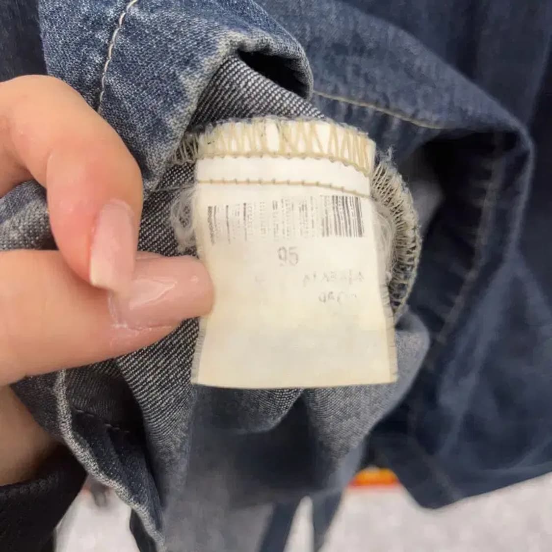 FUBU 클래식 올드스쿨 빈티지 데님 셔츠 95 C06440 상품이미지6