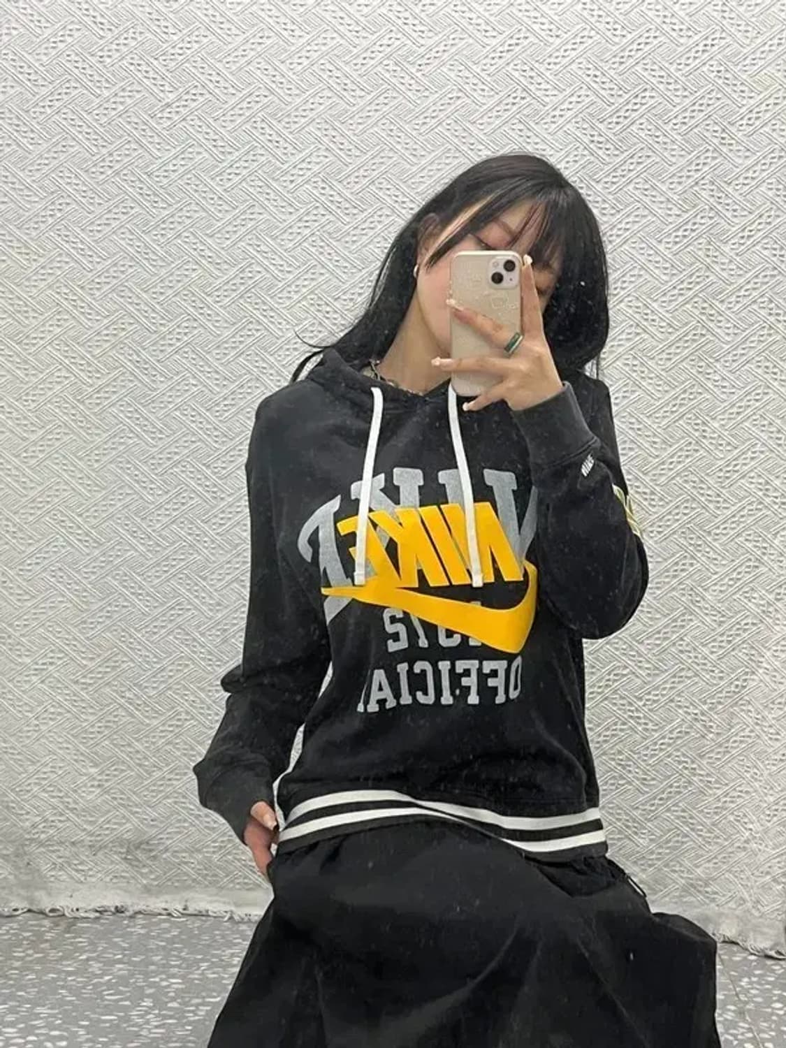 나이키 1972 올드스쿨 빈티지 로고프린팅 후드티 100 C06460 상품이미지2