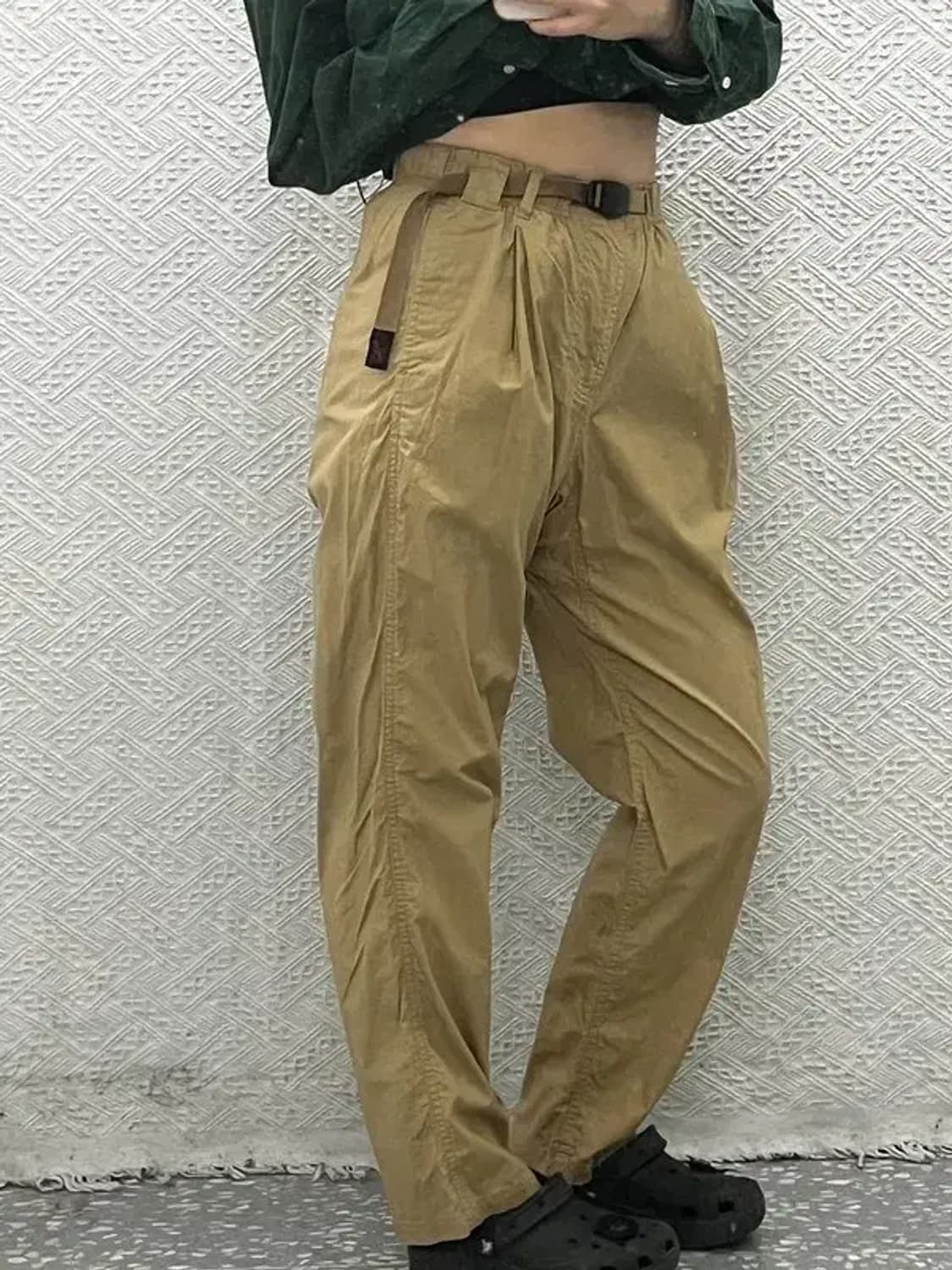 그라미치 워크웨어 캐주얼 벨티트 코튼 팬츠 S C06465 상품이미지1