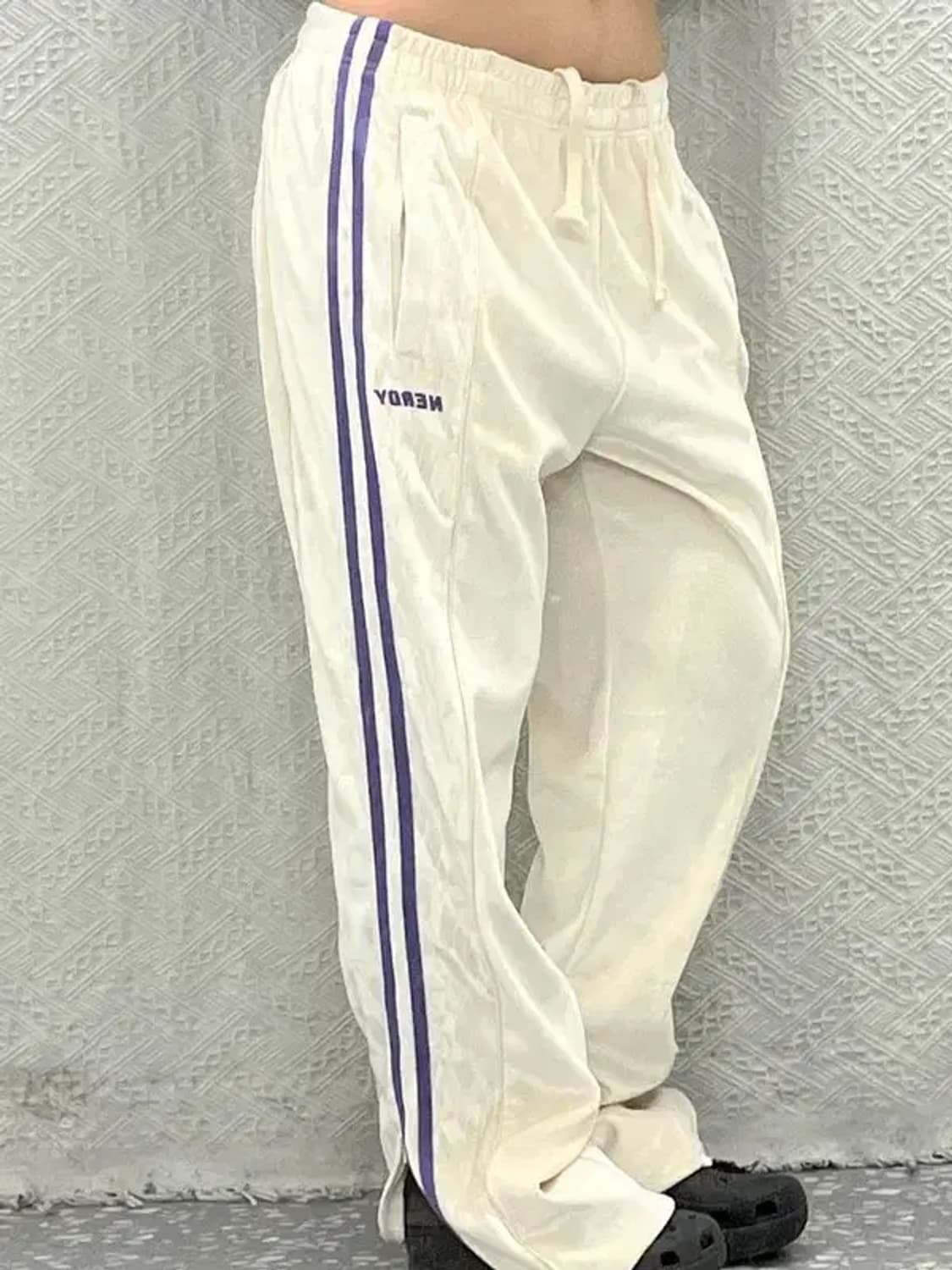 널디 사이드로고 벨벳 트레이닝 바지 L C06466 상품이미지2