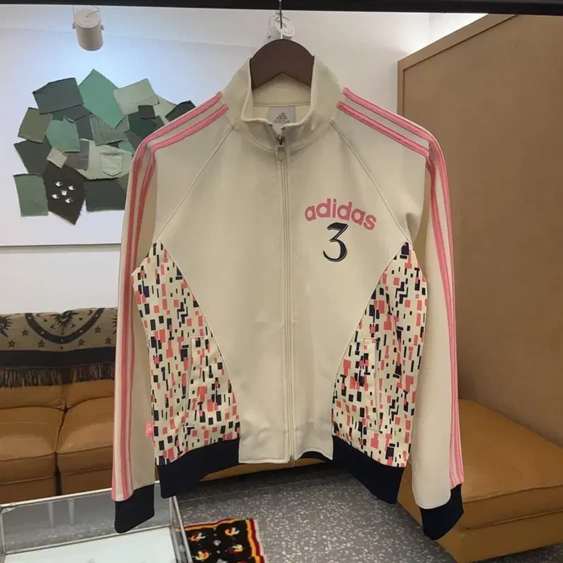 아디다스 대장급 흰핑 Y2K 트랙탑 져지 집업 95 C06448 상품이미지3