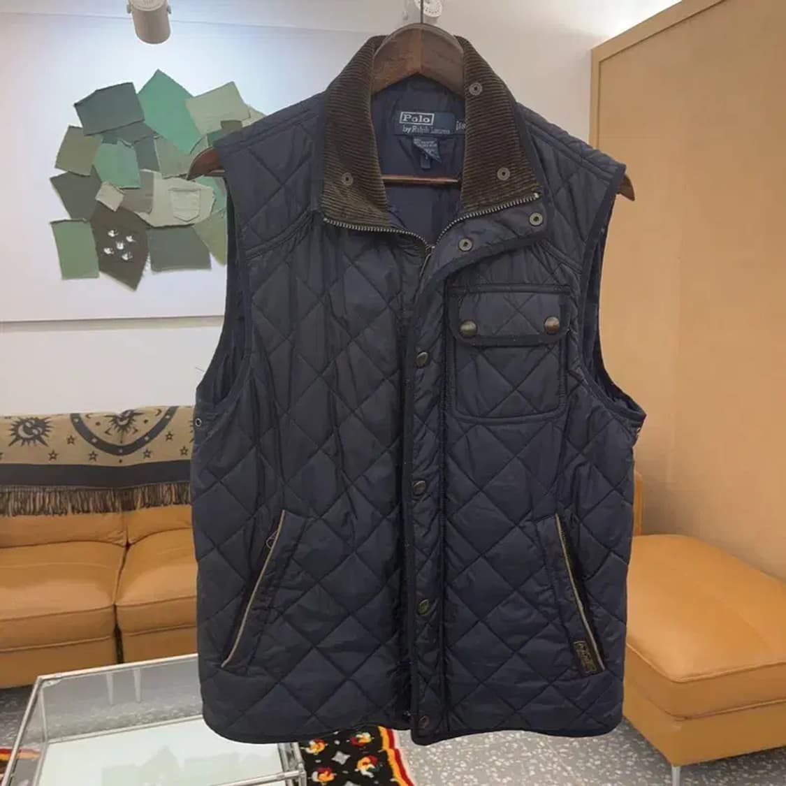 폴로 랄프로렌 누빔 퀄팅 조끼 경량패딩 S C06444 상품이미지3