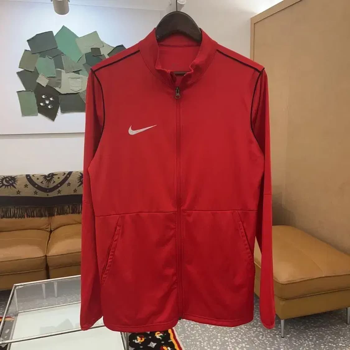 나이키 자수로고 트랙탑 집업 져지 100 C06439 상품이미지3