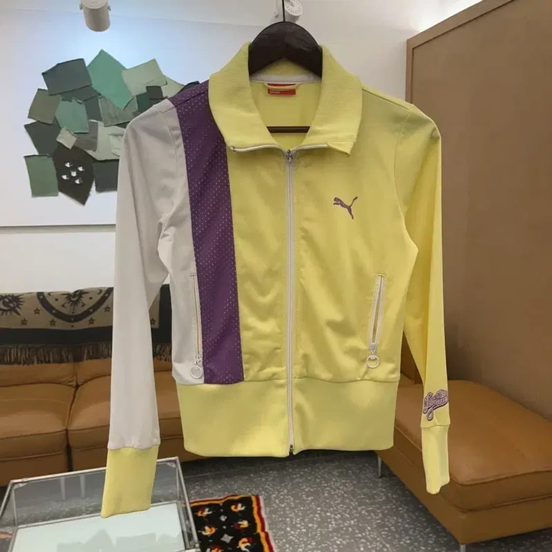 푸마 올드스쿨 파스텔 트랙탑 집업 져지 S C06449 상품이미지3