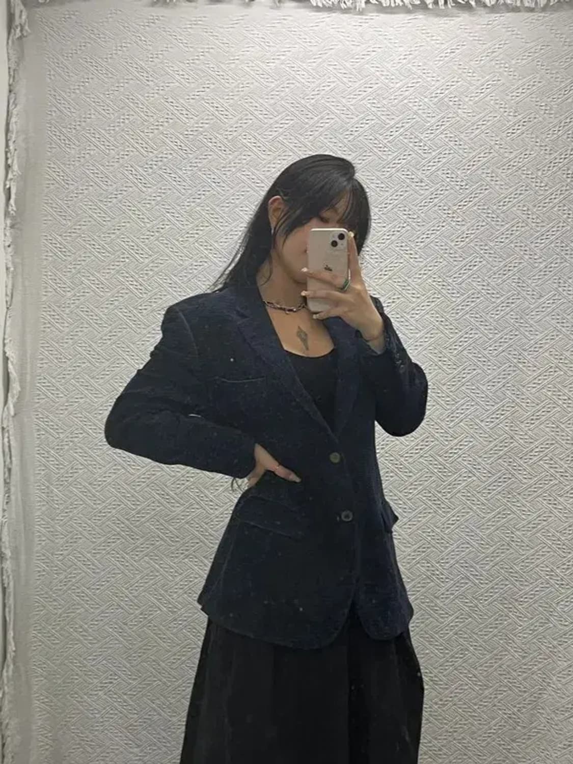 지방시 빈티지 캐쥬얼 코듀로이 울 블레이저 자켓 95 C06455 상품이미지1