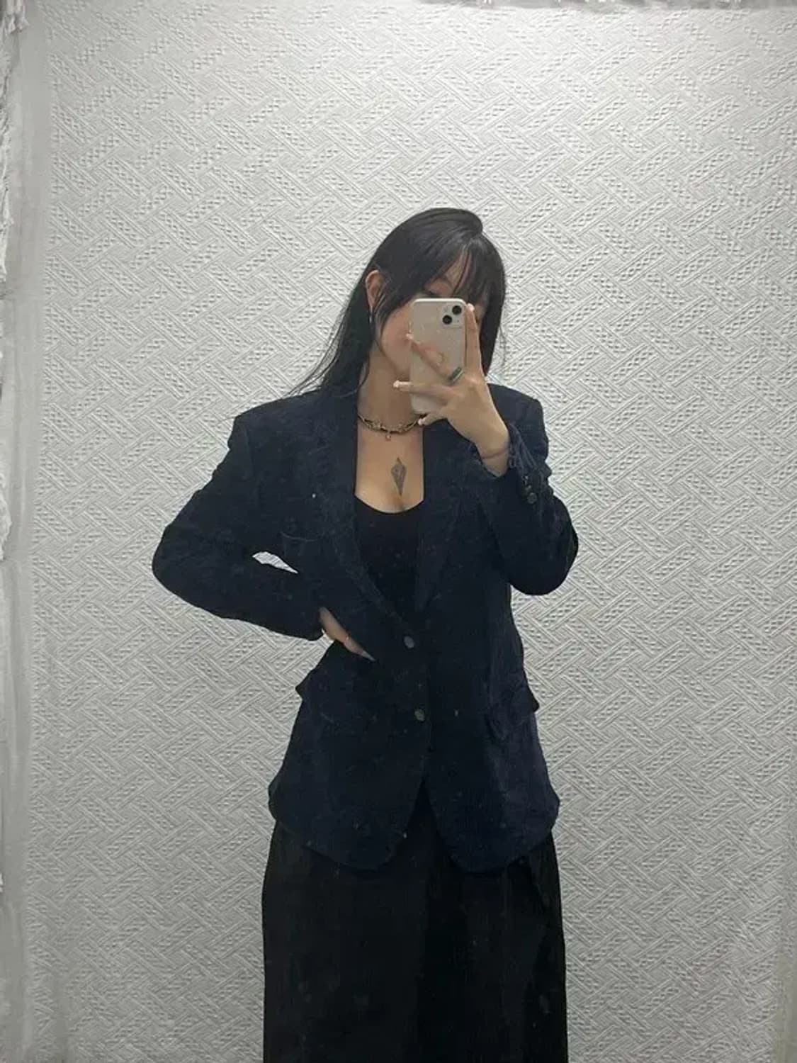 지방시 빈티지 캐쥬얼 코듀로이 울 블레이저 자켓 95 C06455 상품이미지2